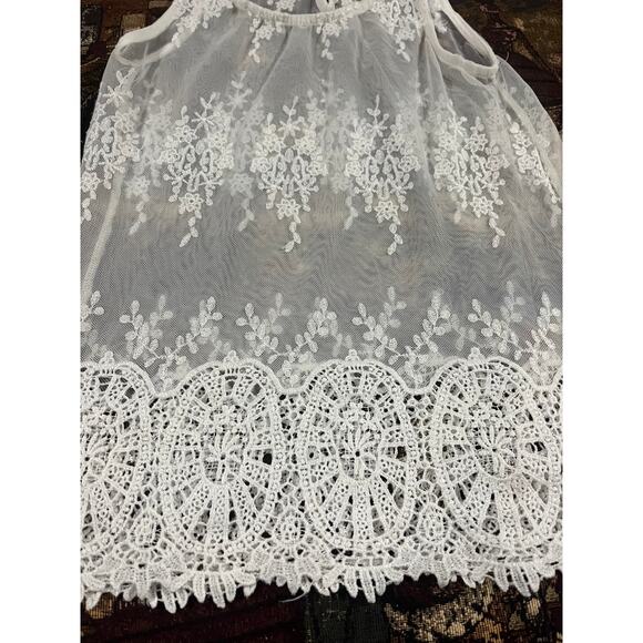 Poof Girl Lace Swim Cover Up - Picture 2 of 6